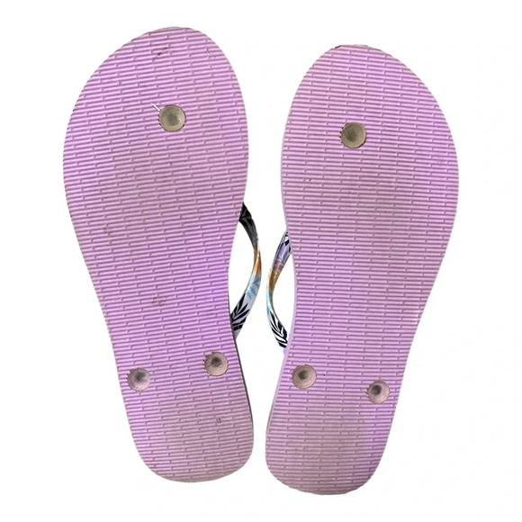 Vera Bradley floral thing flip flop size 7/8 - Picture 7 of 8